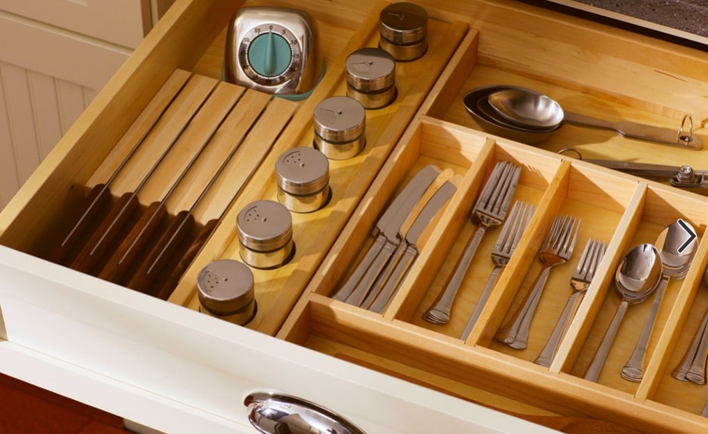 How To Store Kitchen Tools And Flatware - Sierra Remodeling And Home